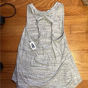 Children size 10-12 tank top, grey.